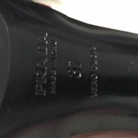 Red Prada Heels - Picture 2 of 4